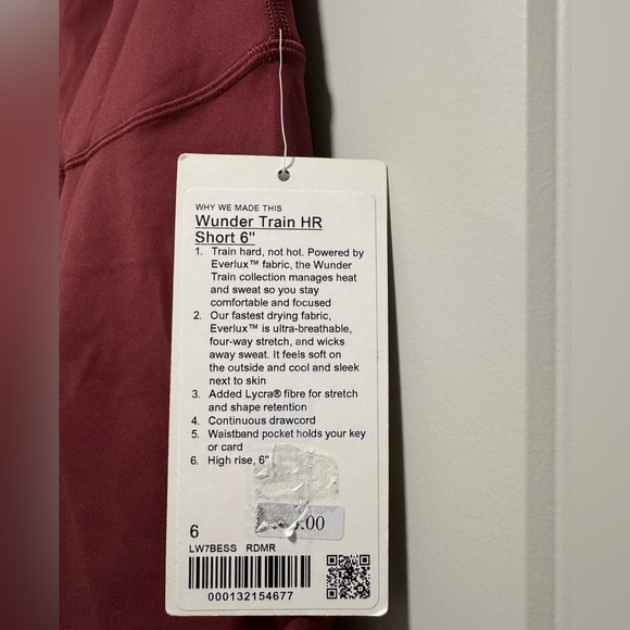 Lululemon Wunder Train HR Short 6” - Picture 5 of 9